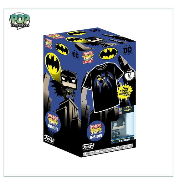 Funko Pop Pocket POP! & Tee DC - Batman - Special Edition  Primeira Linha