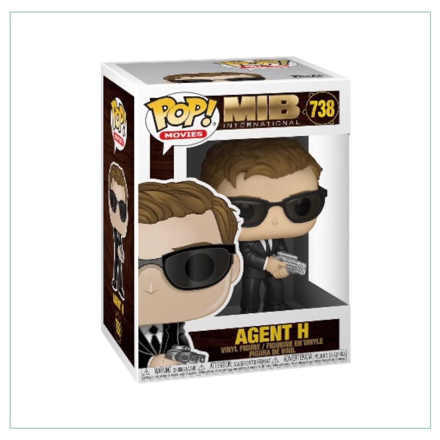 Funko Pop Agent H #738 - Men in Black: International #738 Primeira Linha