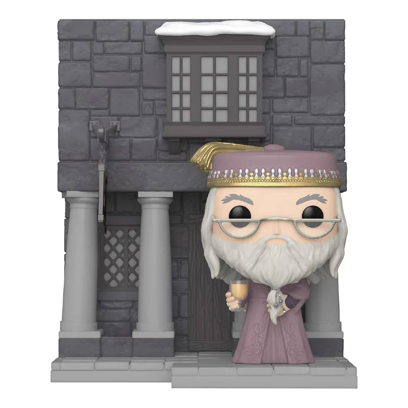 Funko Pop Deluxe Albus Dumbledore with Hog’s Head Inn #154 - Harry Potter #154 Primeira Linha